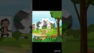 Monkey and Two Cats | English Moral Stories For Kids | Cartoon Stories for Kids