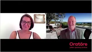 Laura Vanaga conducts a Public Speaking Master Class with @Steve Sweeney on IBGR.Network