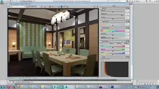 Визуализация и постобработка интерьера в 3ds Max 2016 и V Ray с применением элементов рендеринга