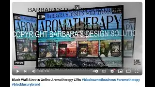 Black Wall Street's Online Aromatherapy Gifts #blackownedbusiness #aromotherapy #blackluxurybrand