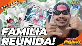 Maushold ex ganhou um BAITA buff! | Gameplay Pok&eacute;mon TCG Live