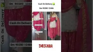 PINK nd WHITE 💗 79918 90486 Punjabi Patiala Dhoti Salwar Suit ▪︎ New Punjabi Suit #patiala #video