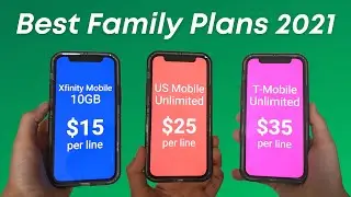 Best Family Plans 2021: Exceptional Value, Great Features!
