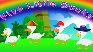 F&uuml;nf kleine Enten | Kindergarten Reim | Preschool Poetry | Nursery Rhymes | Five Little Ducks