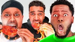 EATING HOT WINGS WITH BETA SQUAD