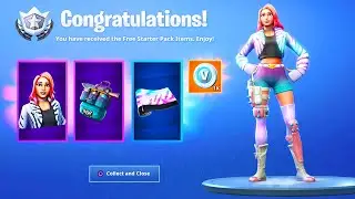 The NEW STARTER PACK in Fortnite.. (FREE ITEMS)