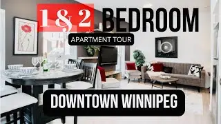 HOW TO FIND 1& 2 BEDROOM APARTMENT.APARTMENT TOUR  DOWNTOWN WINNIPEG, MANITOBA CANADA.