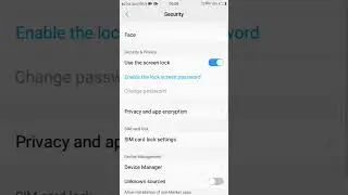 vivoy53 face lock Kaise Lagaye and lock and password 🔒