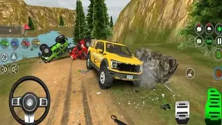 4x4 Offroad Jeep Driving Simulator 3D - Drive SUV 4x4 jeep Offroad Game - Android GamePlay 🚙