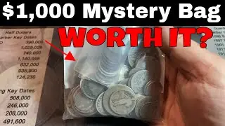 I Paid 1000 for THIS Bag of Junk Silver - Worth It?!