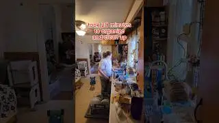 Quick #kitchen counter #cleaning #kitchencleaning #sahm #busylife #quickcleanwithme #20minclean