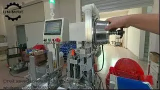 Full automatic A5 airline tag eyeleting machine LM-JY5
