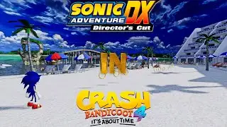 Sonic Adventure Emerald Coast Level in Crash Bandicoot 4: It's About Time (Mod)