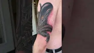 #tattoo #alien #xenomorph #tattooartist