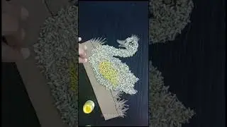 Rice craft using Cardboard.