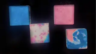 DYED GYM CHALK BLOCKS | #satisfying