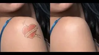 Fake Tattoos: Photoshop retouching
