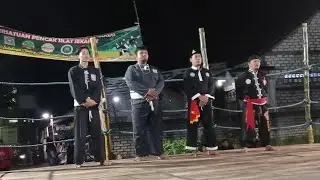 pagelaran pencak silat di desa sekapuk ujungpangkah gresik