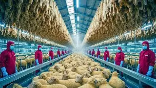 Inside the Sheep Leather Factory From Farm to Luxury High End Products Full Process