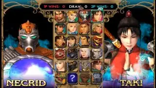 Funki 10E Necrid vs Neoshinji Taki Soulcaibur 2 Casual Games