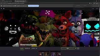 Как установить моды на Fnaf 7(ultimate custom night)