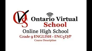 Grade 9 English ENG1D ENG1P Course Description