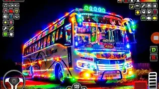 New Offroad Bus Simulator 2026 - Indian Bus Offroad Driver Game 3D - Bus Game Andriod Gameplay