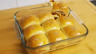 Fluffy And Warm Chicken Burger Bites!