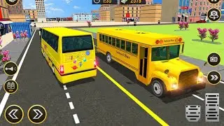 School Bus Driving Simulator 3D 2020 - Car Games - Android Gameplay
