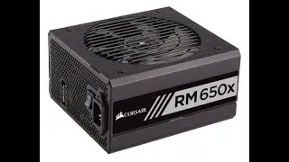 Unpacking Corsair RM650X