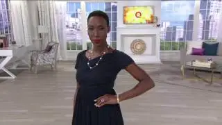 Sterling Silver Gemstone Double Band Ring on QVC