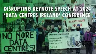 Disrupting Keynote Speech at 2024 'Data centres Ireland' conference at RDS
