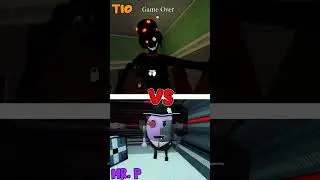 ROBLOX PIGGY TIO VS MR. P JUMPSCARES! #shorts #roblox