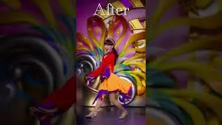 【Before After】写真の現像前と後 #shorts #photography #weddingphotography #disney #disneyparks #ディズニーダンサー