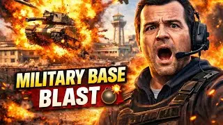Blast Military base #GTAV #GTAVShorts #GTA5 #GTAOnline #MilitaryBase #ArmyBase #Blast