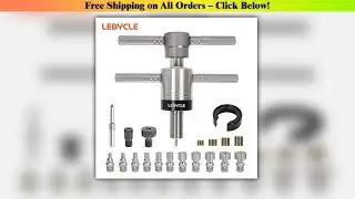 LEBYCLE Hub Bearing Removal Tool for MTB/Road Bike Front/Rear Wheels, Bicycle Hub Base Repair Tool