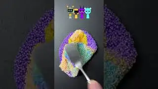 Very Satisfying and Relaxing Kinetic Sand I drop and squish#sand#sandbingo #sandari#sandartforkids