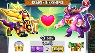 NEW BREEDING: High Occult Titan Dragon vs Pure Titan Dragon | DRAGON CITY 2023! 😍