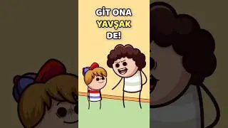 K&uuml;&ccedil;&uuml;k Misafir &Ccedil;ocuğuna Karşı Kızlar ve Erkekler
