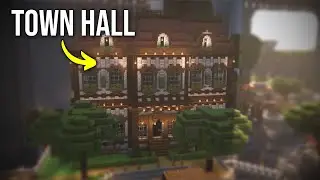 Раскрыты секреты строительства ратуши в Minecraft