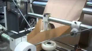 Máquina para sacos de papel fundo chato - MATADORA - BRÁSIA