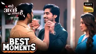 Bhagya की किस बात से चली Rishabh के दिल पर छुरियां?| Bade Achhe Lagte Hai | New Season |Best Moments