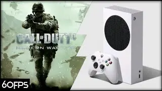 Xbox Series S | Call of Duty 4 Modern Warfare | Backwards Compatible test
