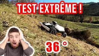 LUBA Mini dans un jardin en Pente TEST