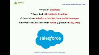 [Sep, 2023] Pdfvce OmniStudio-Developer PDF Dumps and OmniStudio-Developer Exam Questions (Q46-Q61)