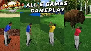 Golden Tee Arcade Classics - All The Games Gameplay - Review | Nintendo Switch 4K