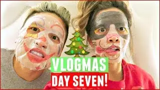 Trying Weird Asian Face Masks! Vlogmas 7, 2015