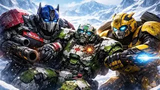 Optimus Prime & Bumblebee Save Ratchet | Frozen Autobot Restoration ASMR