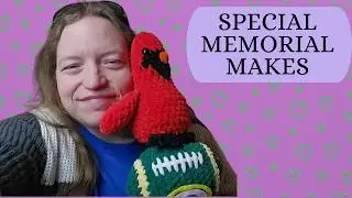 Crocheting a memorial commission