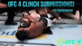 EA UFC 4 HOW TO: CLINCH SUBMISSIONS + STOP THEM!